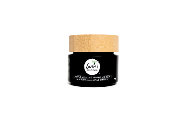 Earths Essence Replenishing Night Cream tub